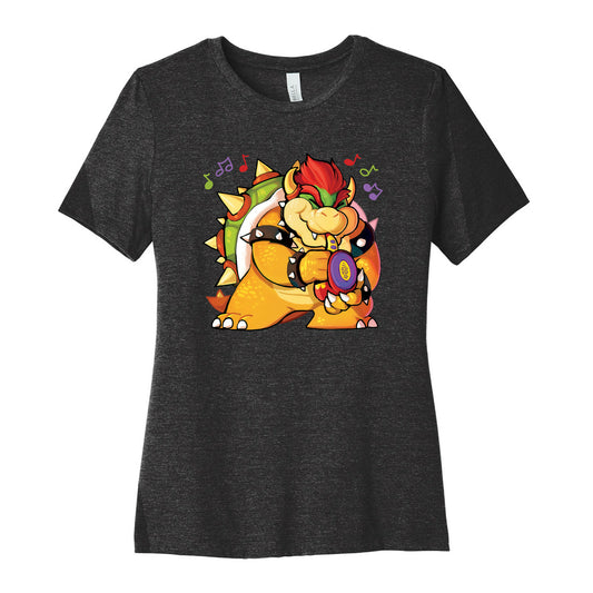 Sax-a-boom bowser Women's Cotton Tee