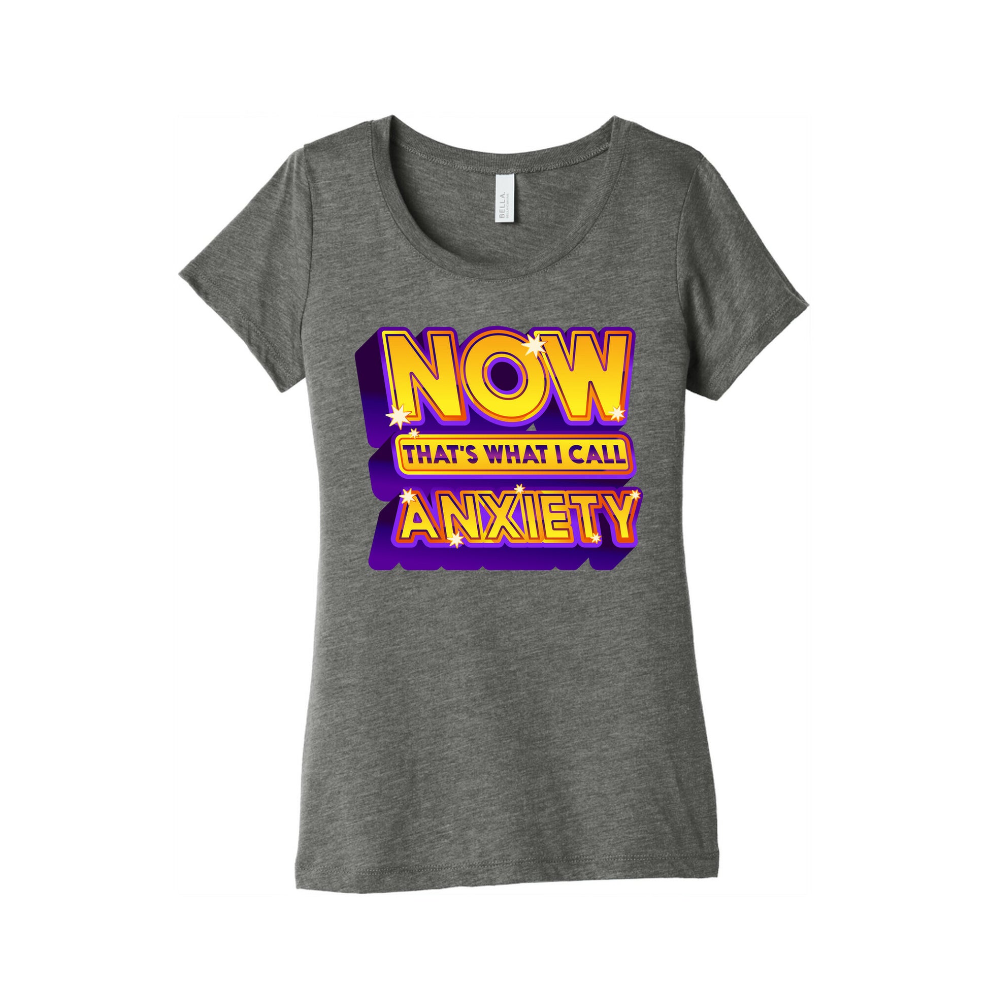 Now That's What I Call Anxiety Women's Triblend Tee