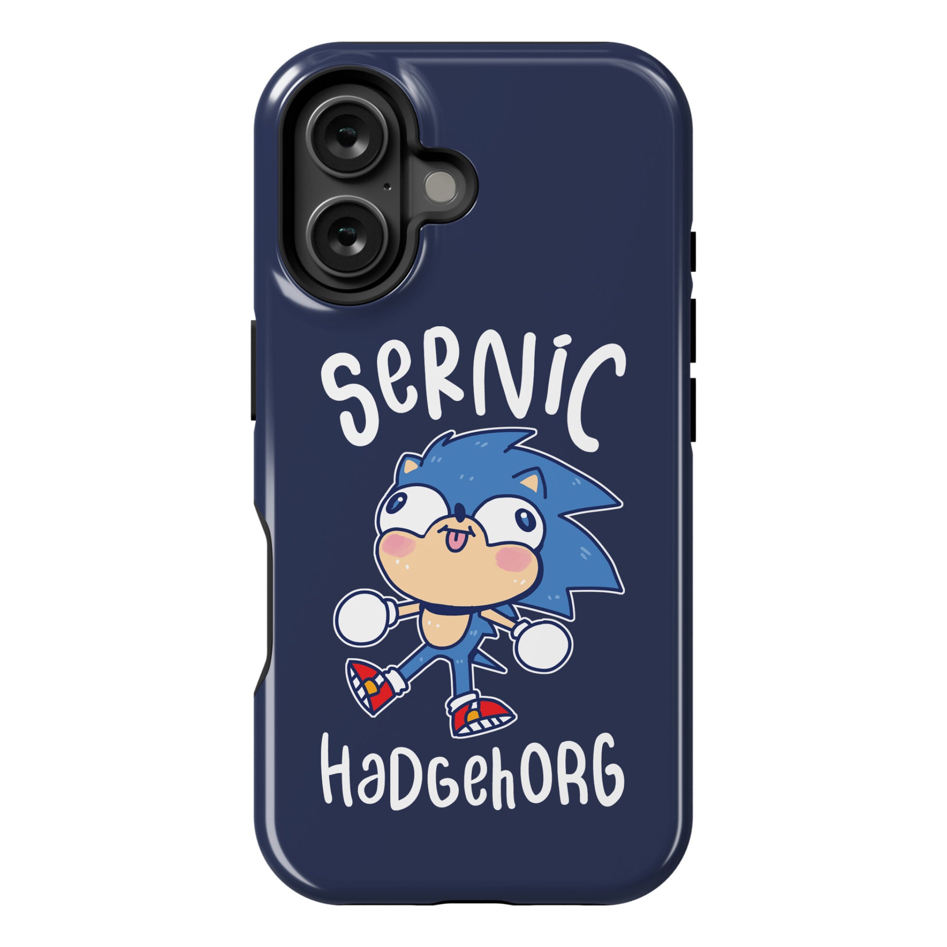 Derpy Sonic Sernic Hadgehorg Phone Case