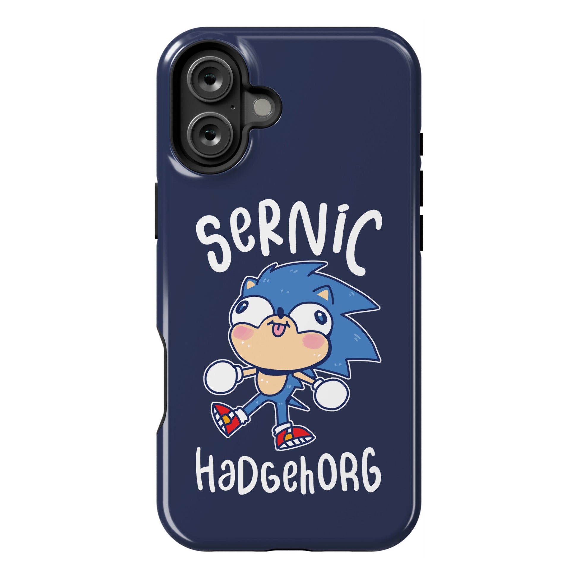 Derpy Sonic Sernic Hadgehorg Phone Case