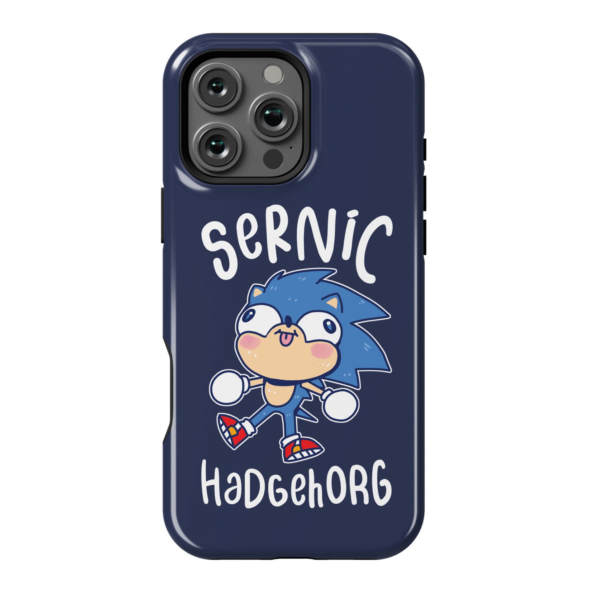 Derpy Sonic Sernic Hadgehorg Phone Case