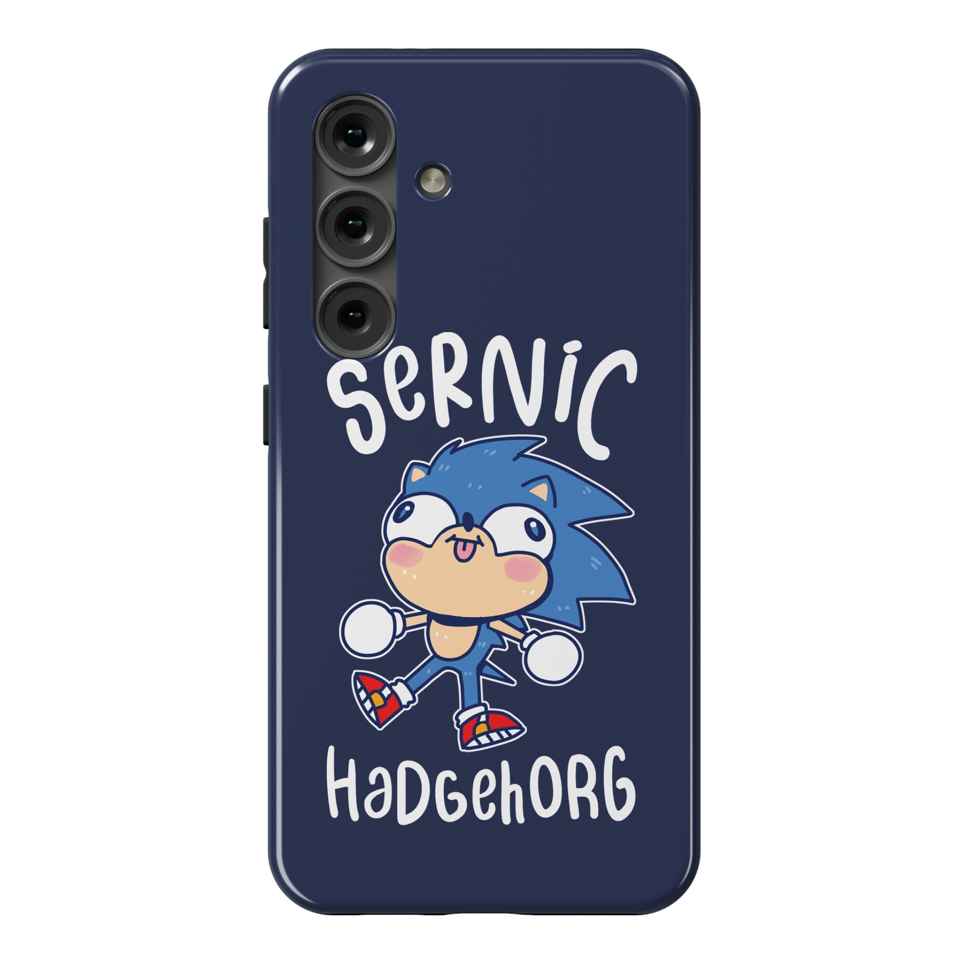 Derpy Sonic Sernic Hadgehorg Phone Case
