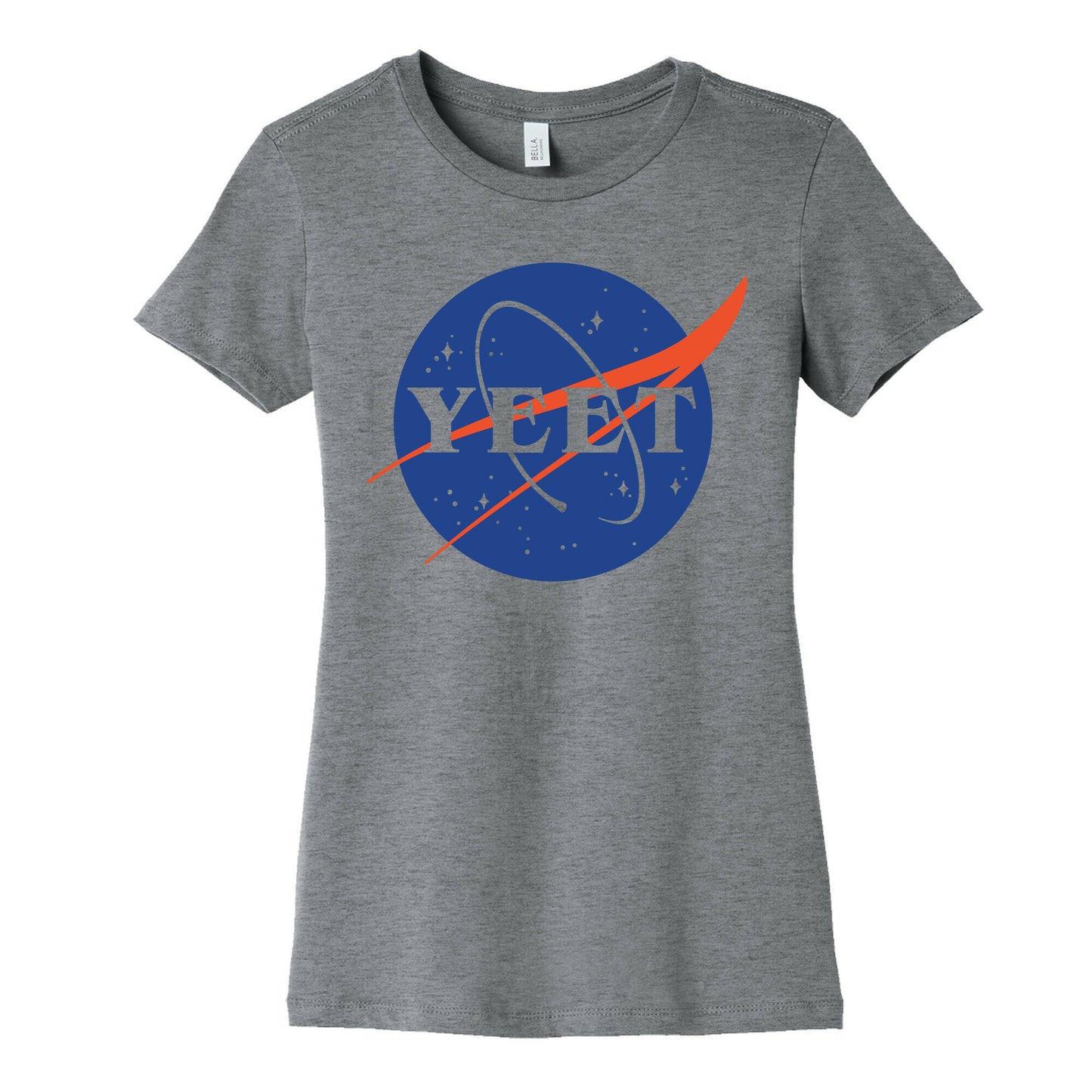 Yeet Nasa Logo Parody Women's Cotton Tee