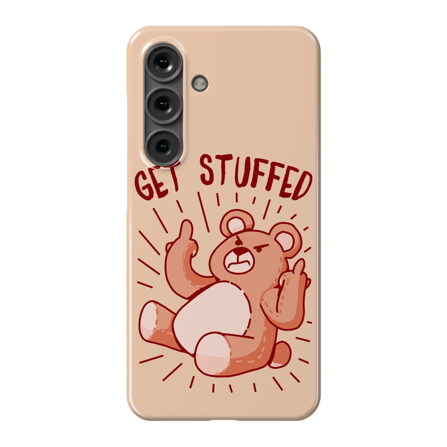 Get Stuffed Teddy Bear Phone Case