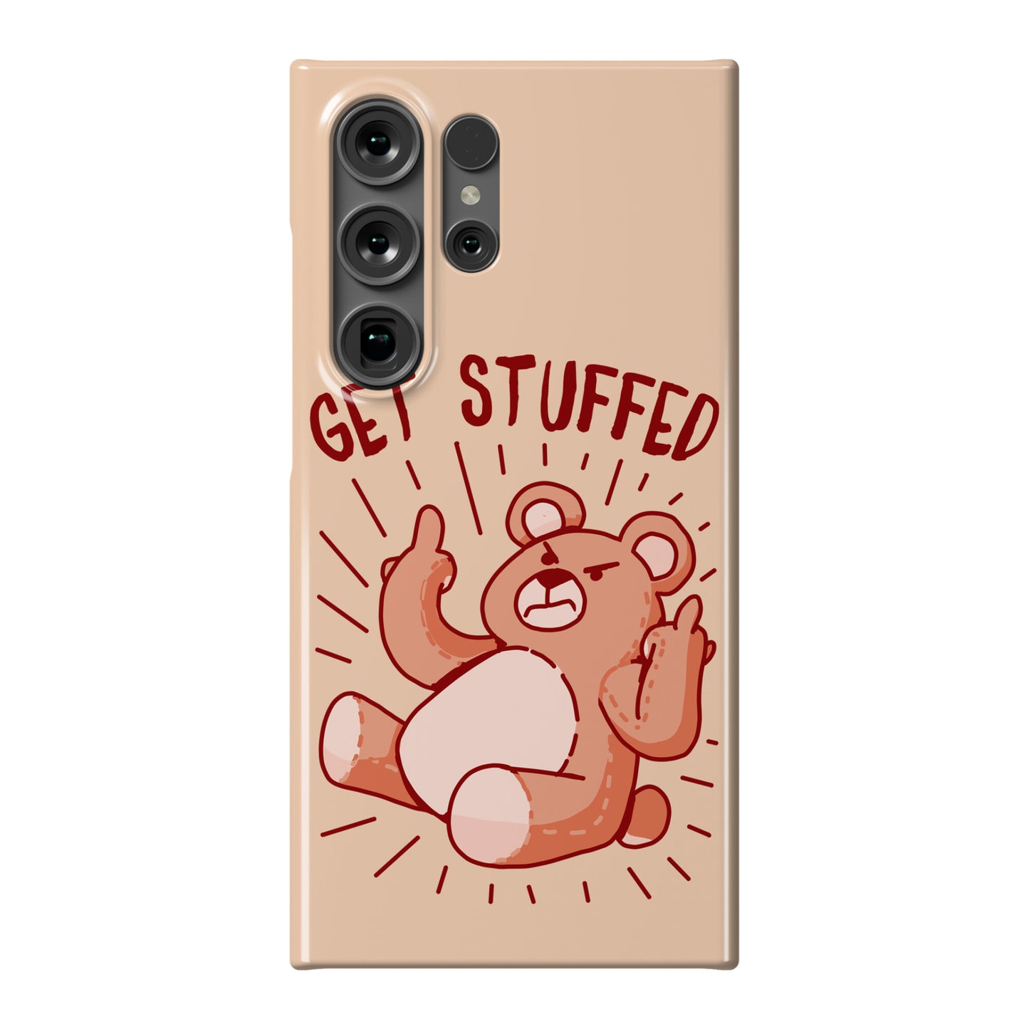 Get Stuffed Teddy Bear Phone Case