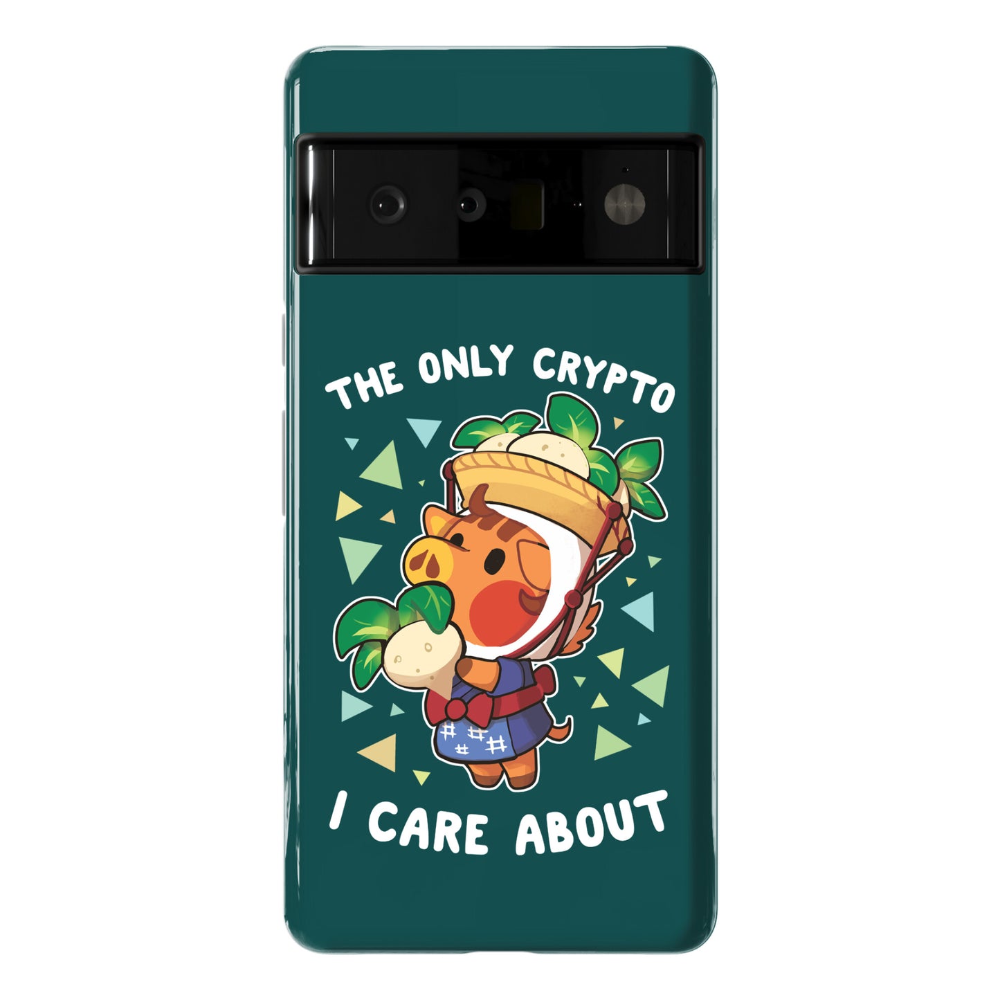 The Only Crypto I Care About Phone Case