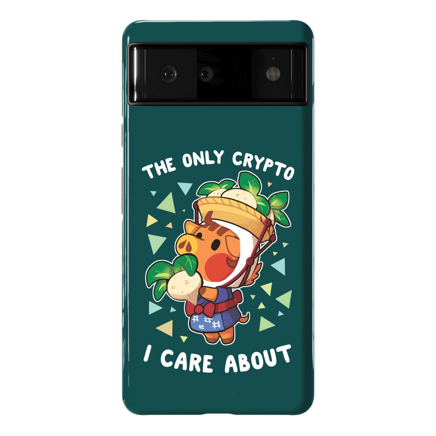 The Only Crypto I Care About Phone Case