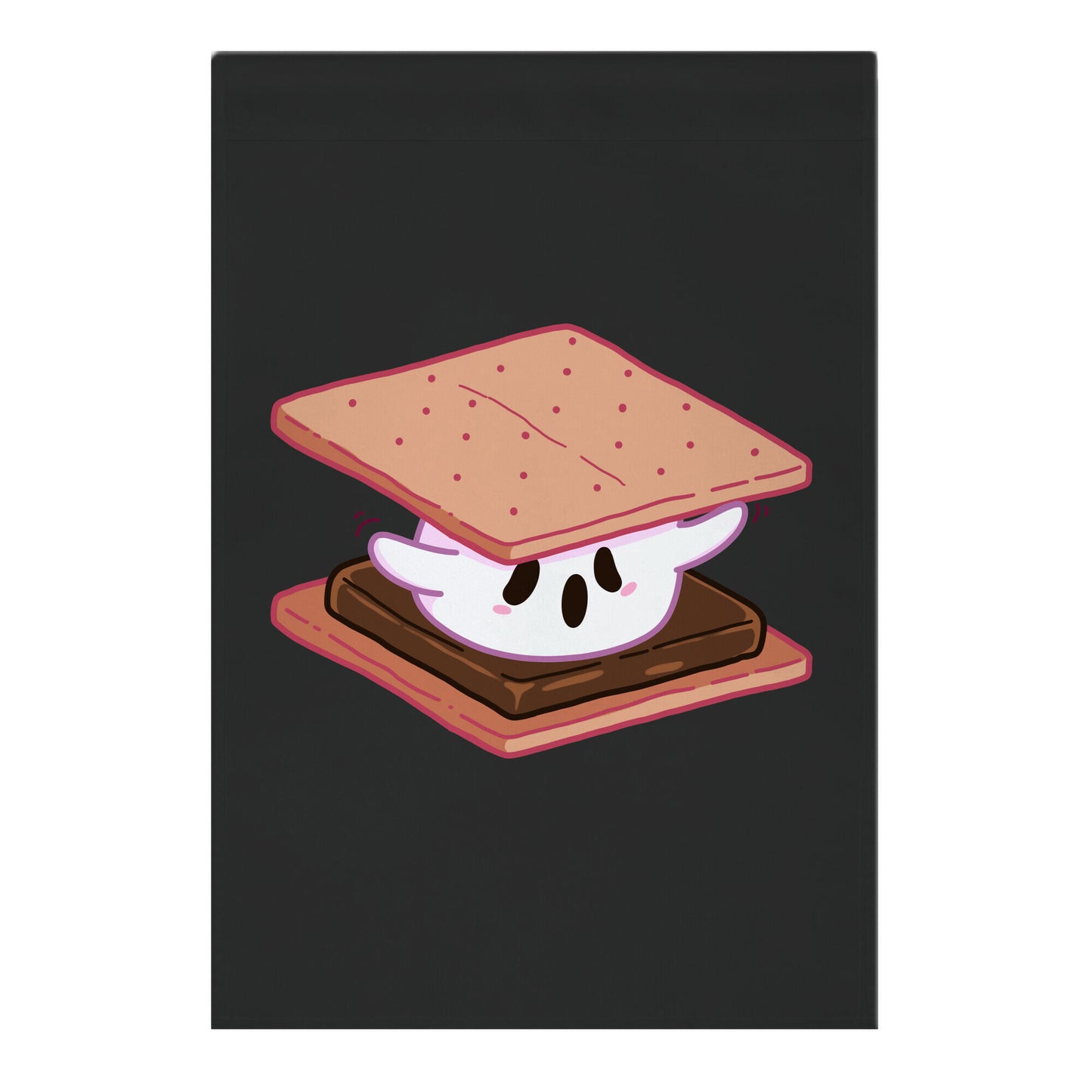 Spooky S'more Garden Flag