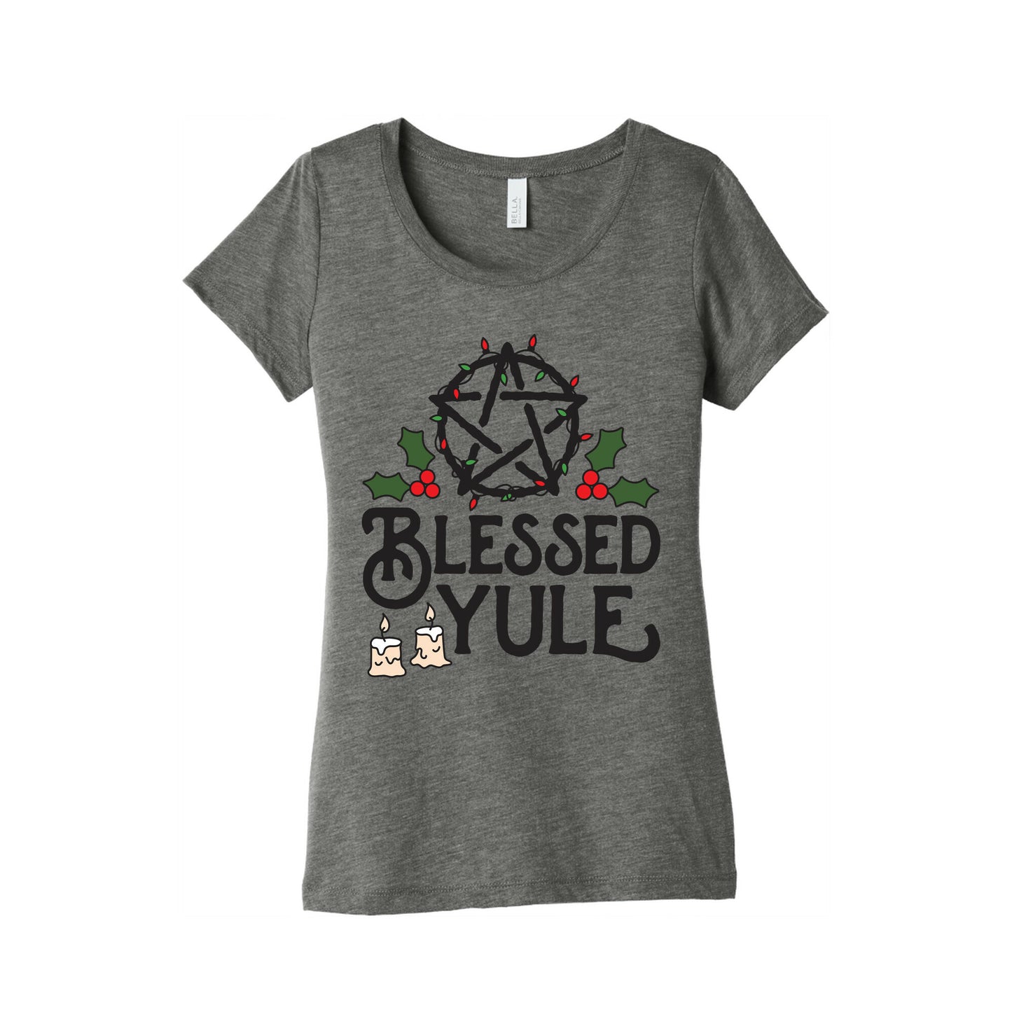 Blessed Yule Women's Triblend Tee