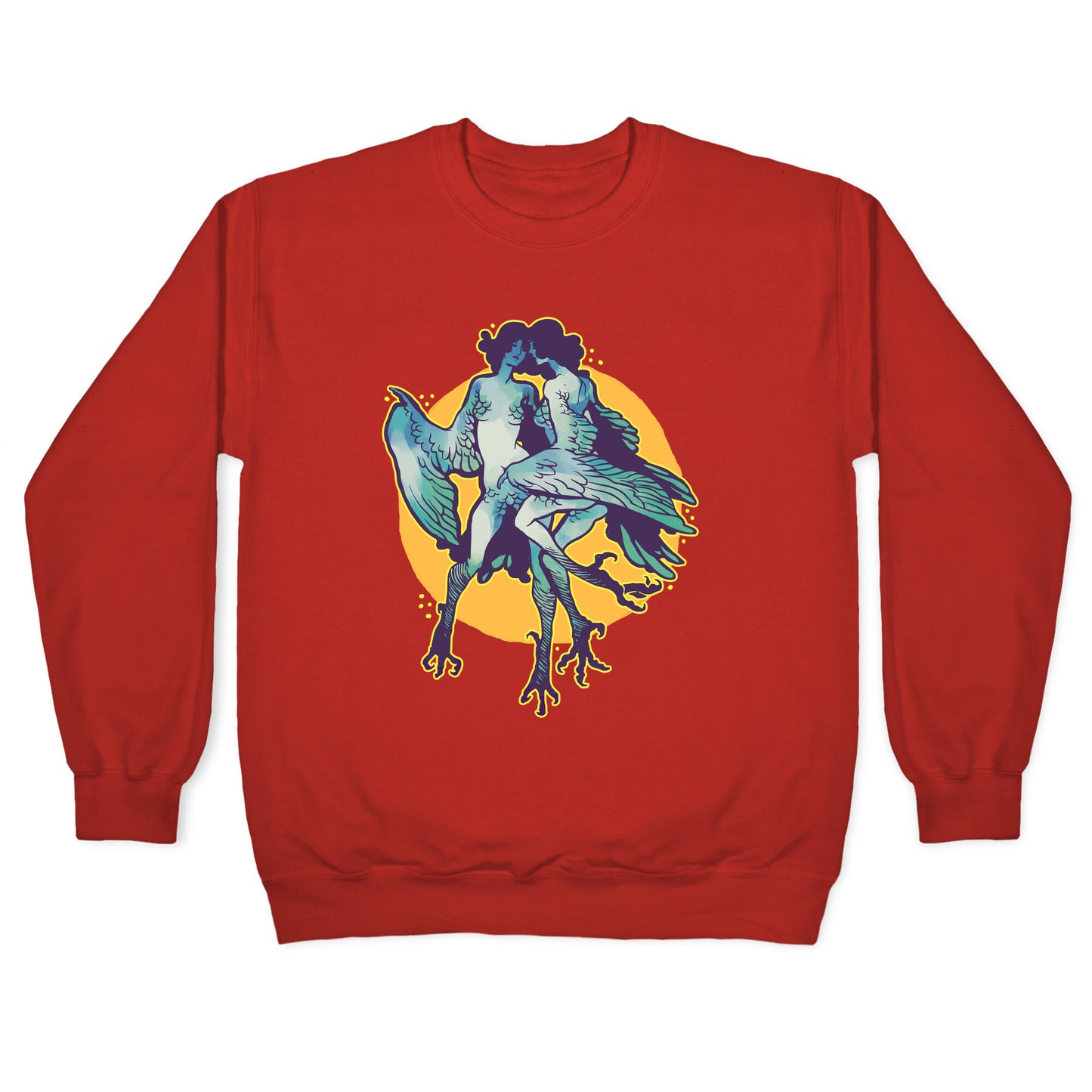 Harpy Monster Girls Crewneck Sweatshirt
