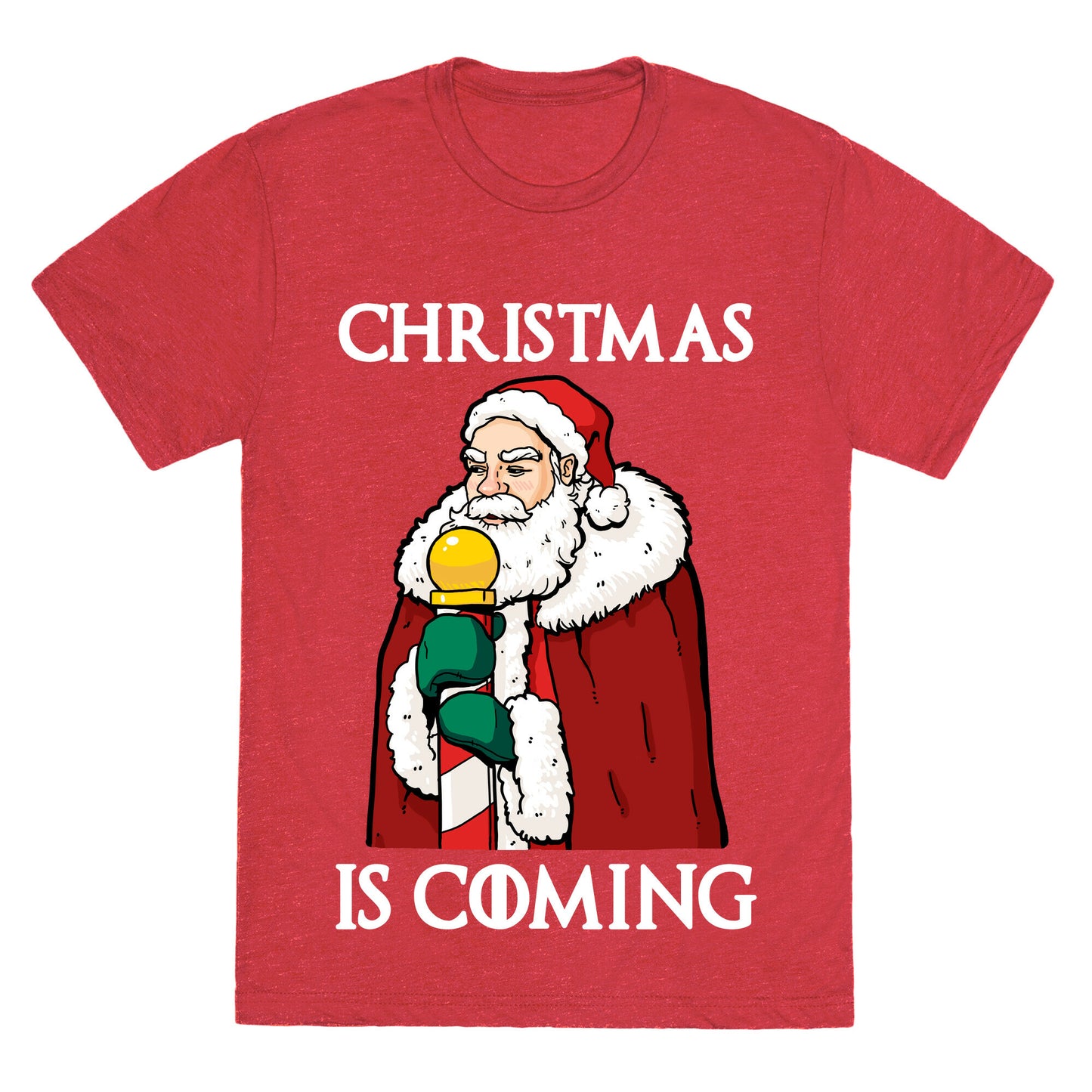 Christmas is Coming Unisex Triblend Tee