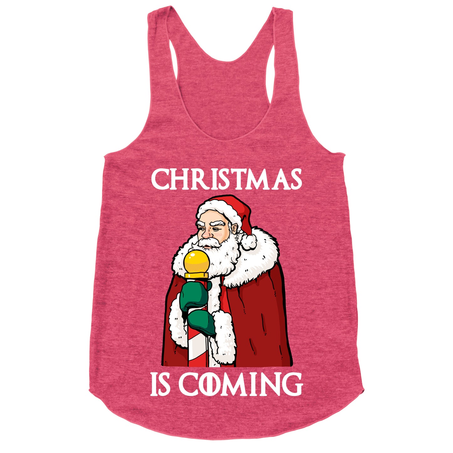 Christmas is Coming Racerback Tank