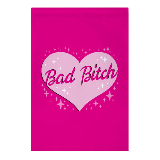 Bad Bitch Barbie Parody Garden Flag