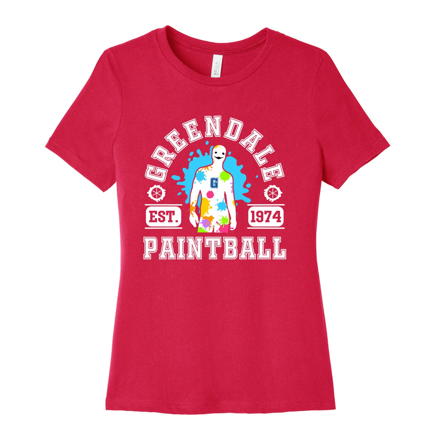Greendale Community College Paintball Women's Cotton Tee