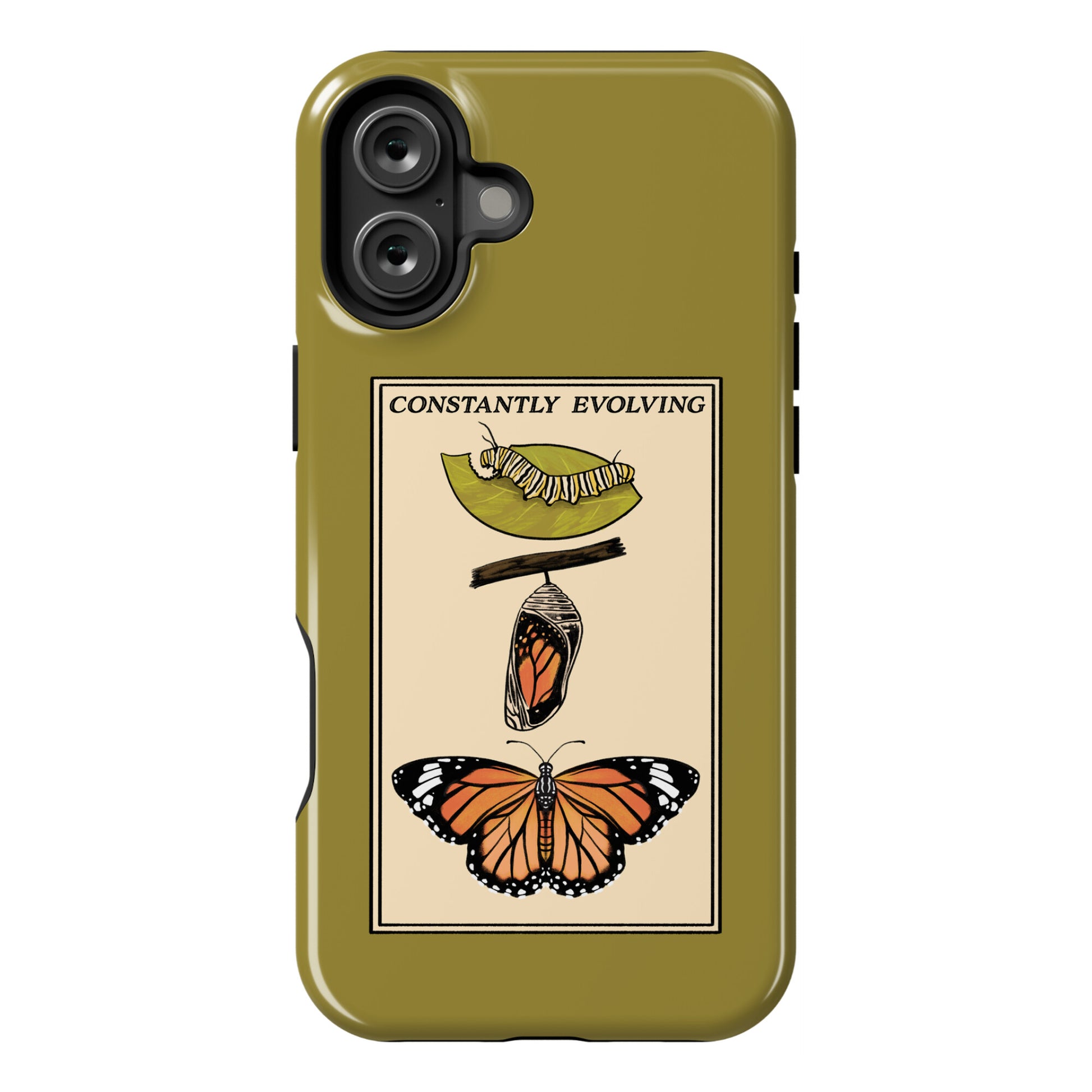 Constantly Evolving Monarch Butterfly Phone Case