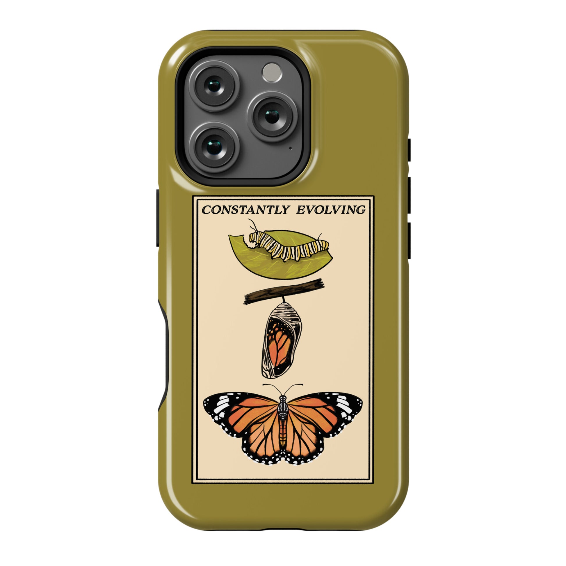 Constantly Evolving Monarch Butterfly Phone Case