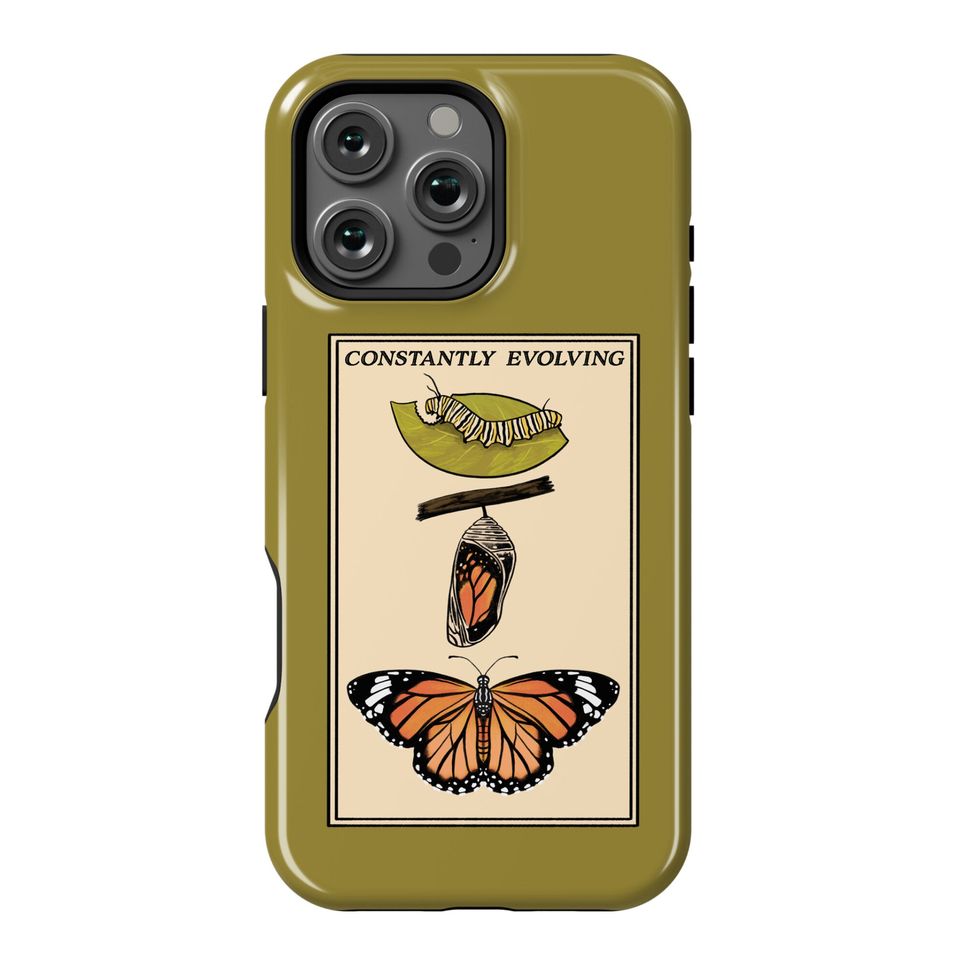 Constantly Evolving Monarch Butterfly Phone Case