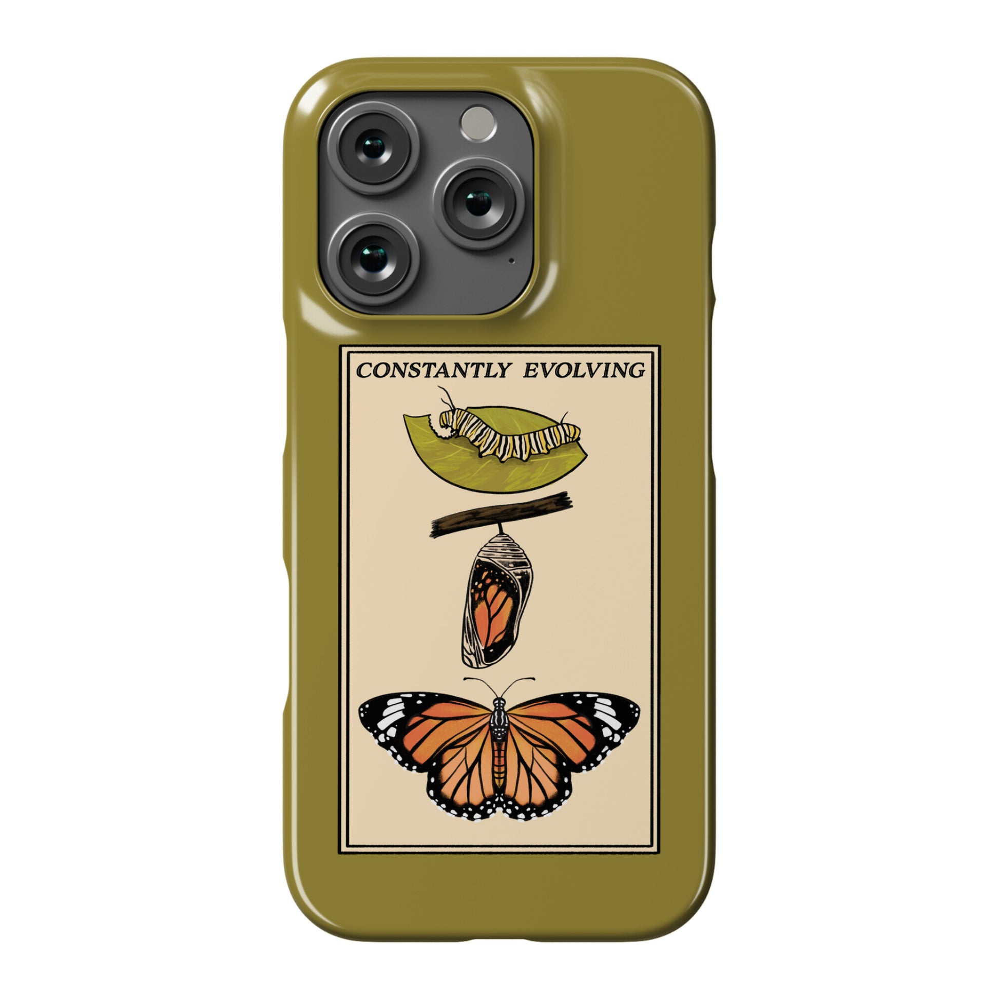 Constantly Evolving Monarch Butterfly Phone Case