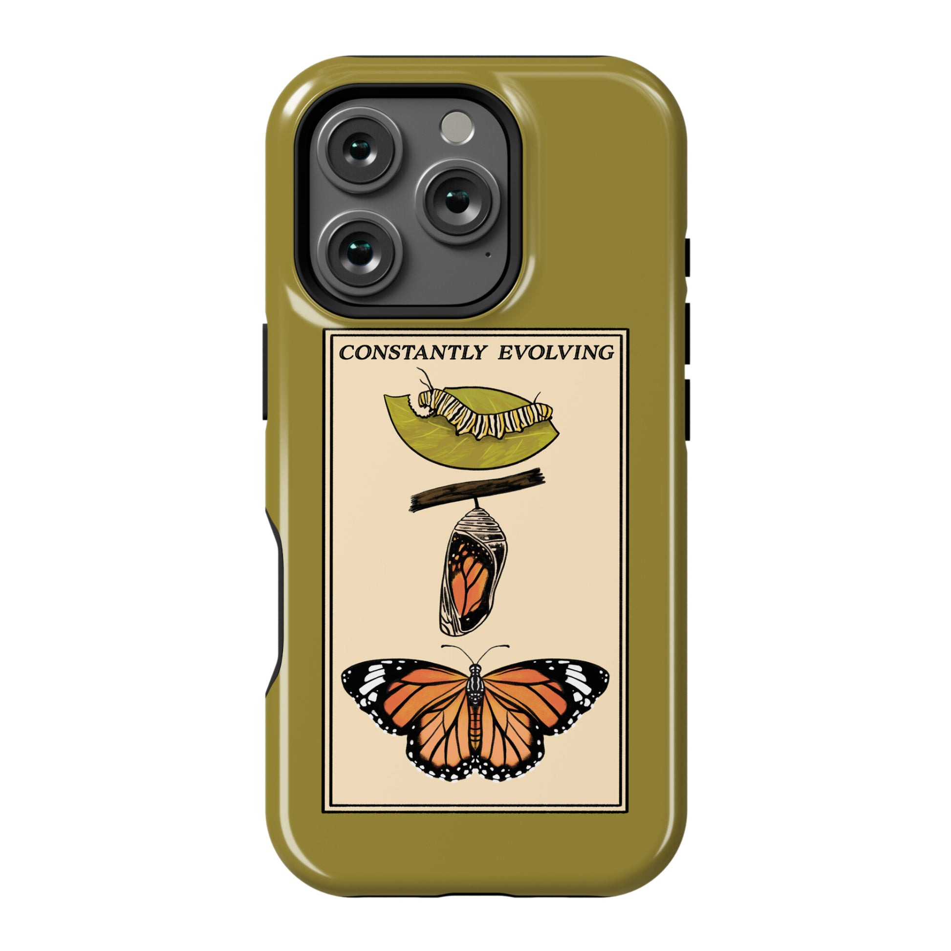 Constantly Evolving Monarch Butterfly Phone Case