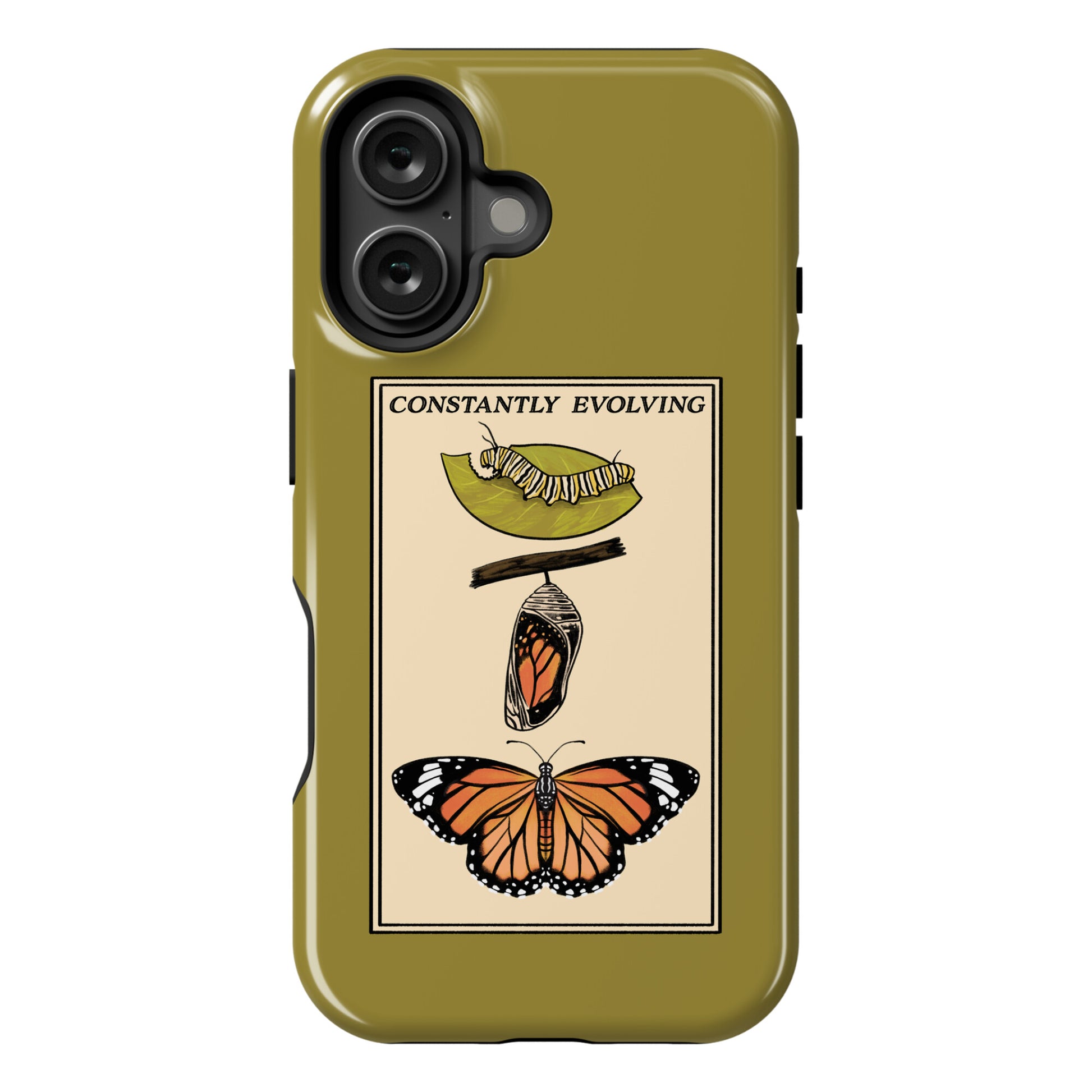 Constantly Evolving Monarch Butterfly Phone Case