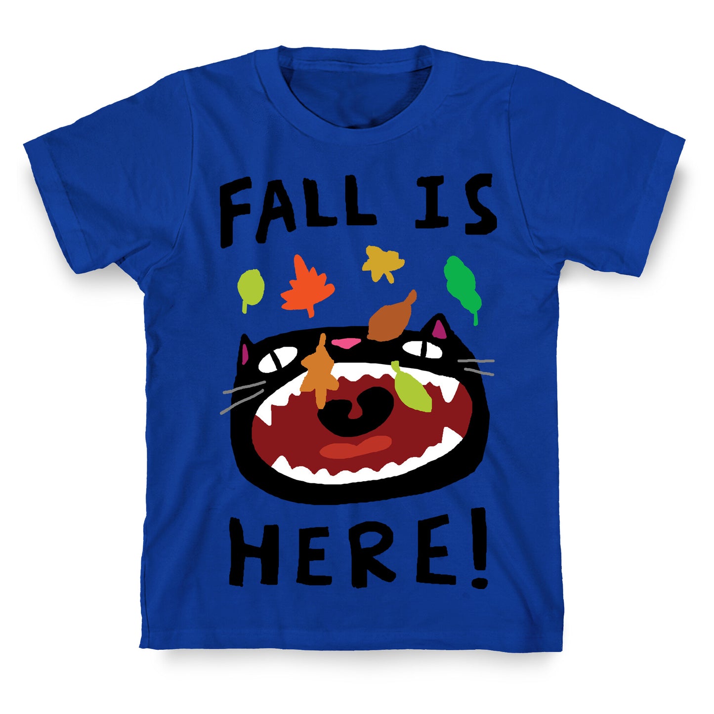 Fall Is Here Cat T-Shirt