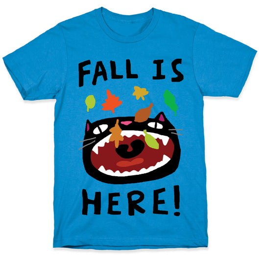 Fall Is Here Cat T-Shirt