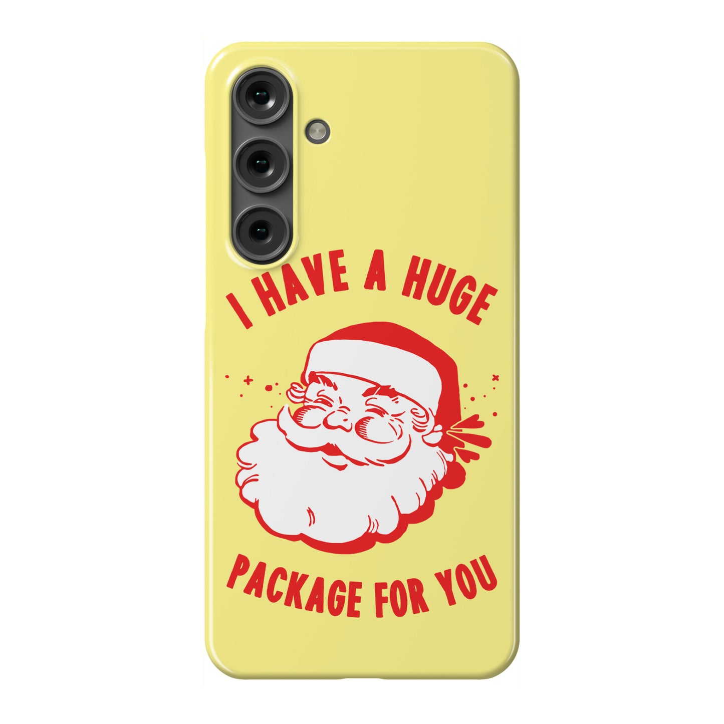 I Have A Huge Package For You Santa Phone Case