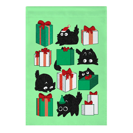 Gift Cats Garden Flag