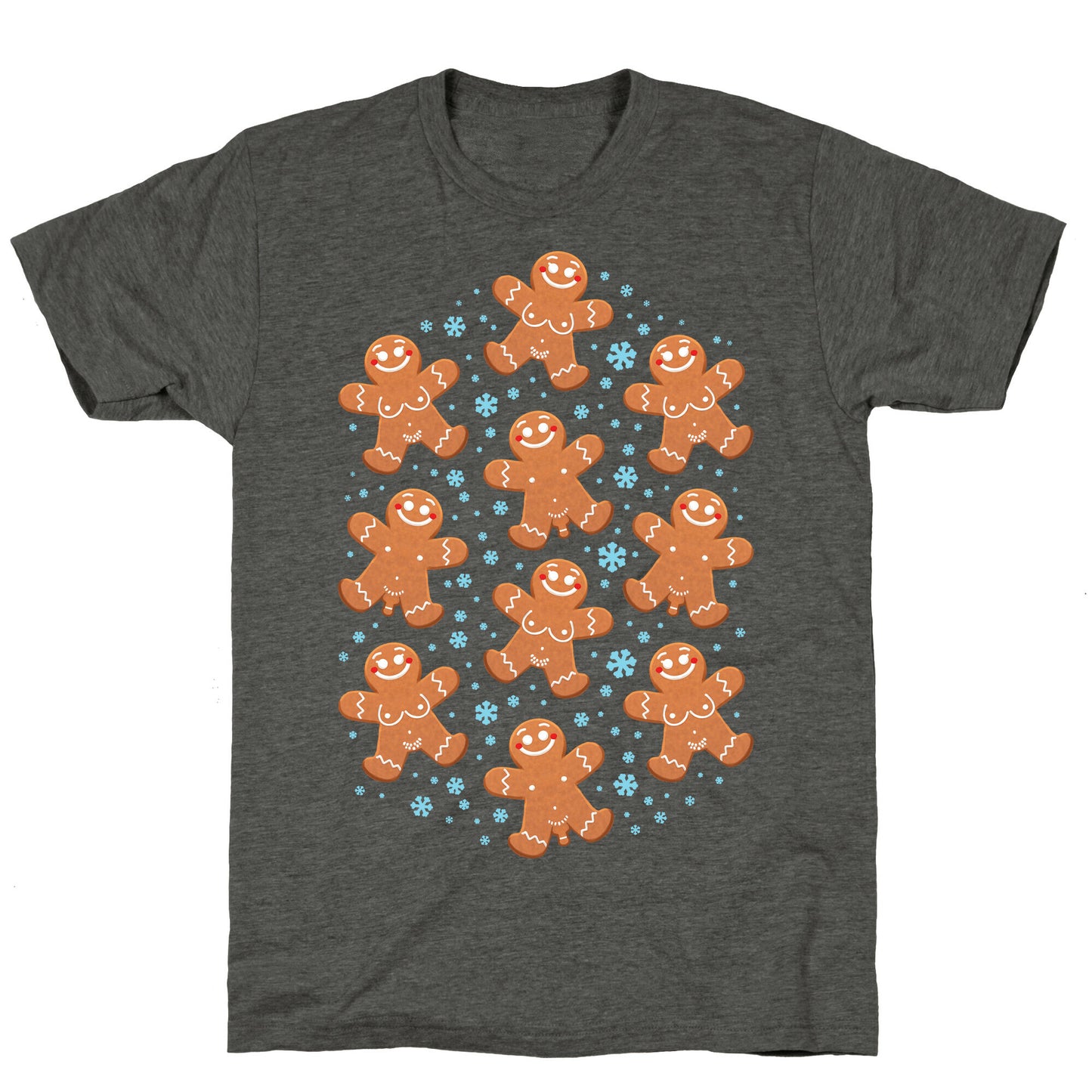 Ginger Bread Nudists Unisex Triblend Tee