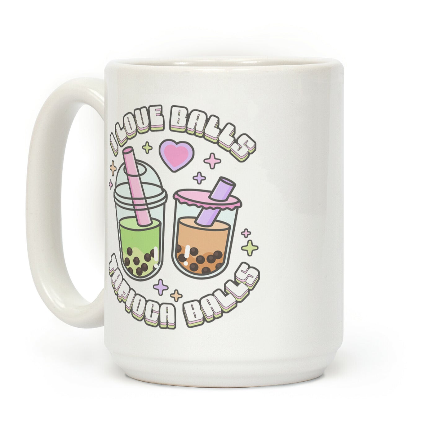 I Love Balls, Tapioca Balls Coffee Mug