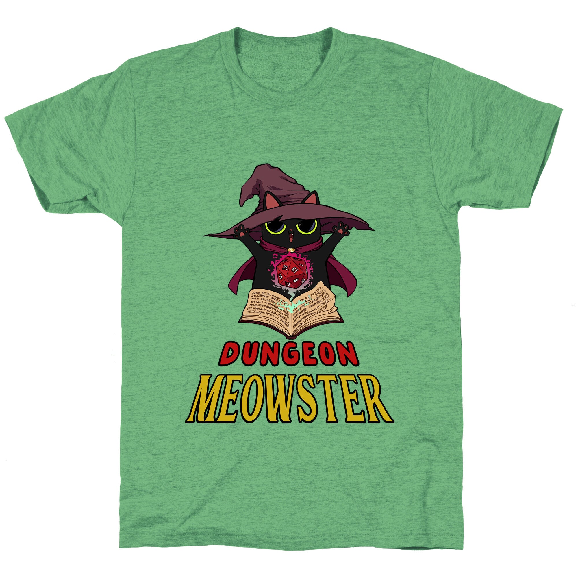 Dungeon Meowster Unisex Triblend Tee