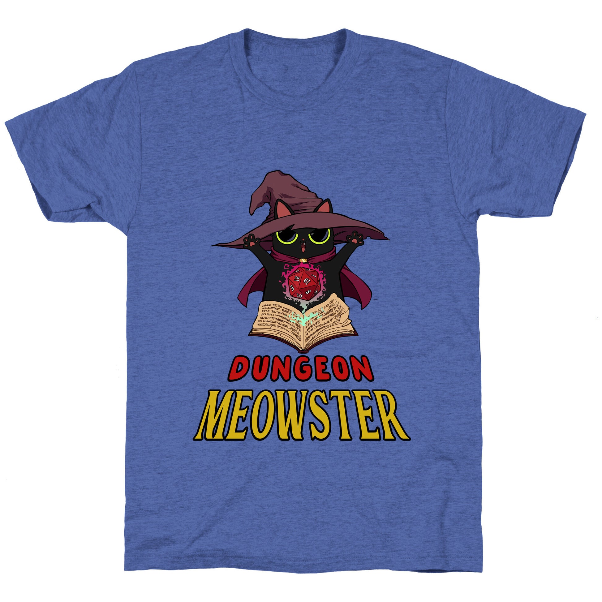 Dungeon Meowster Unisex Triblend Tee