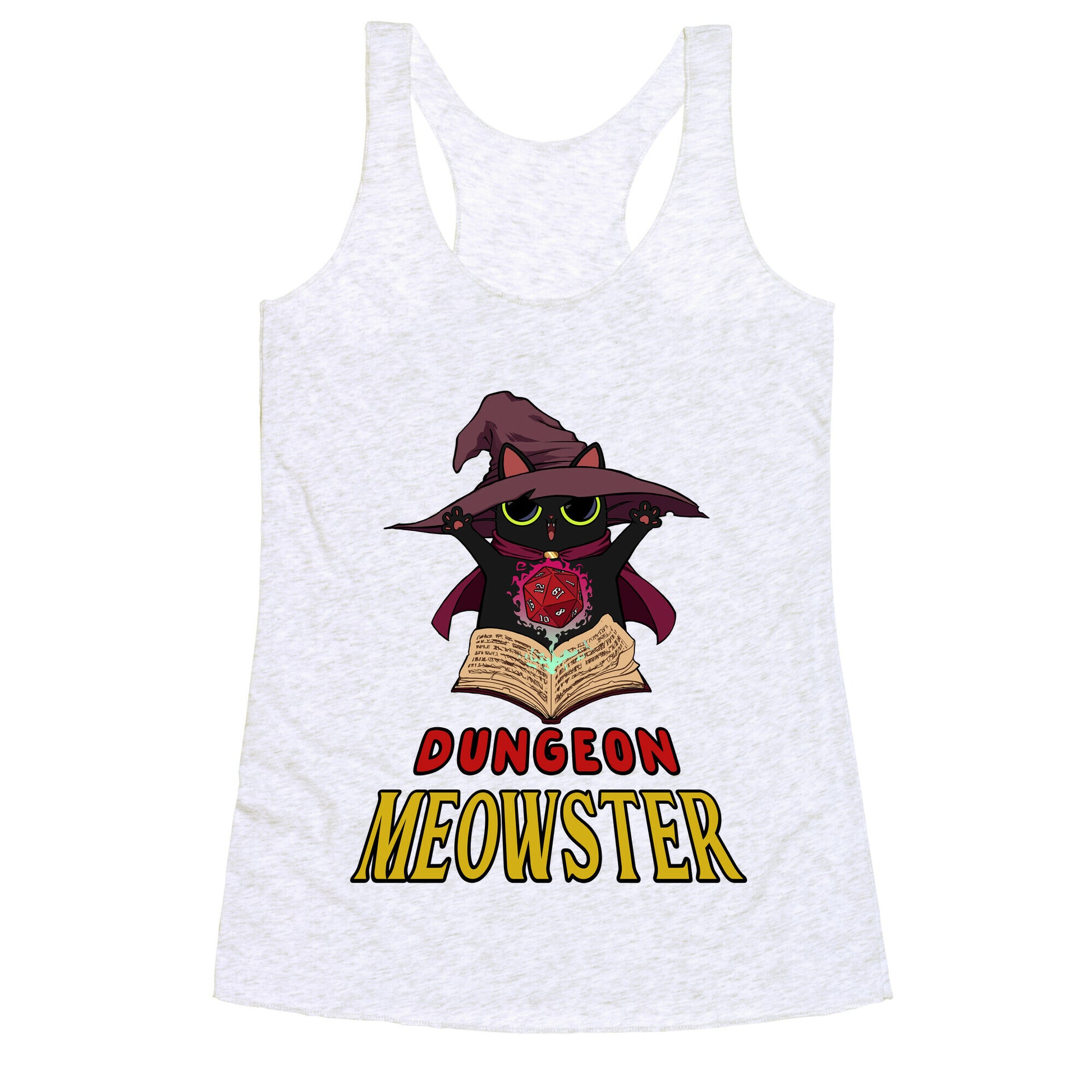 Dungeon Meowster Racerback Tank
