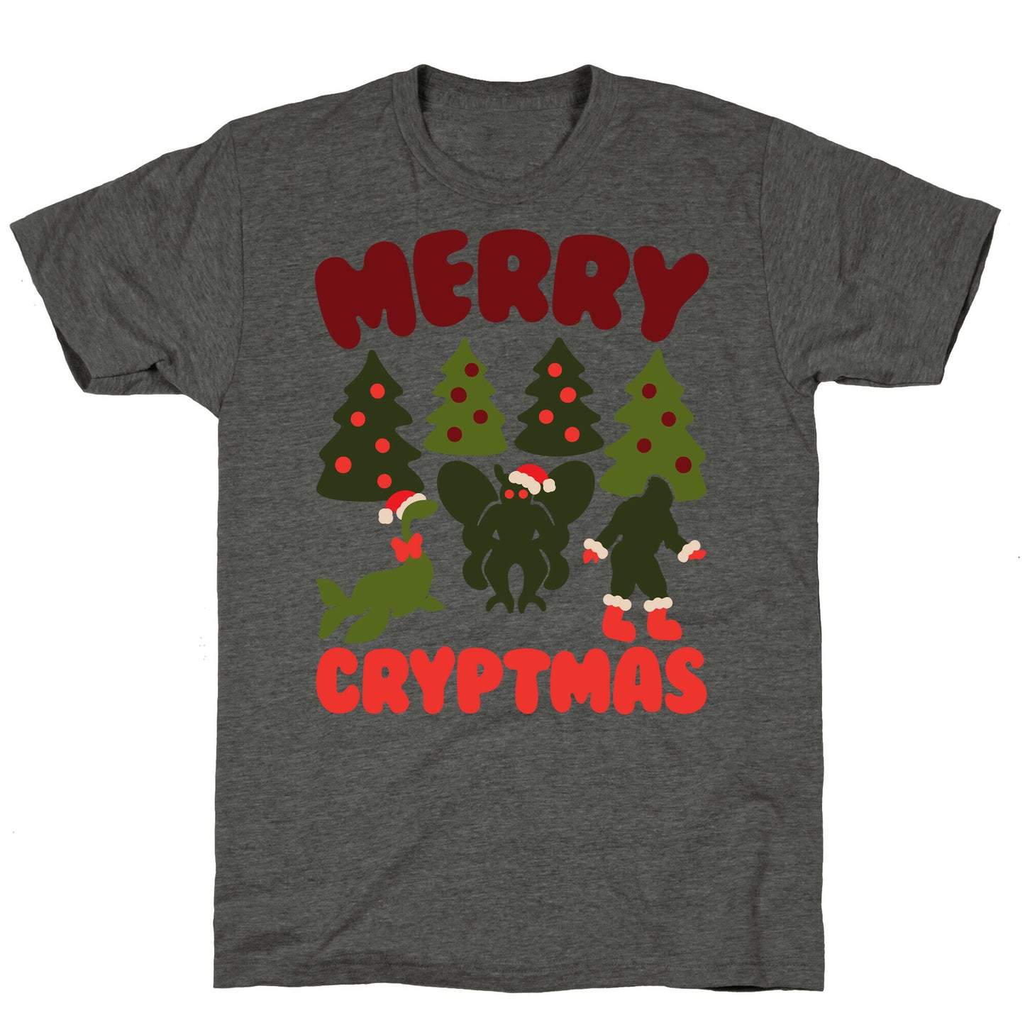 Merry Cryptmas Unisex Triblend Tee