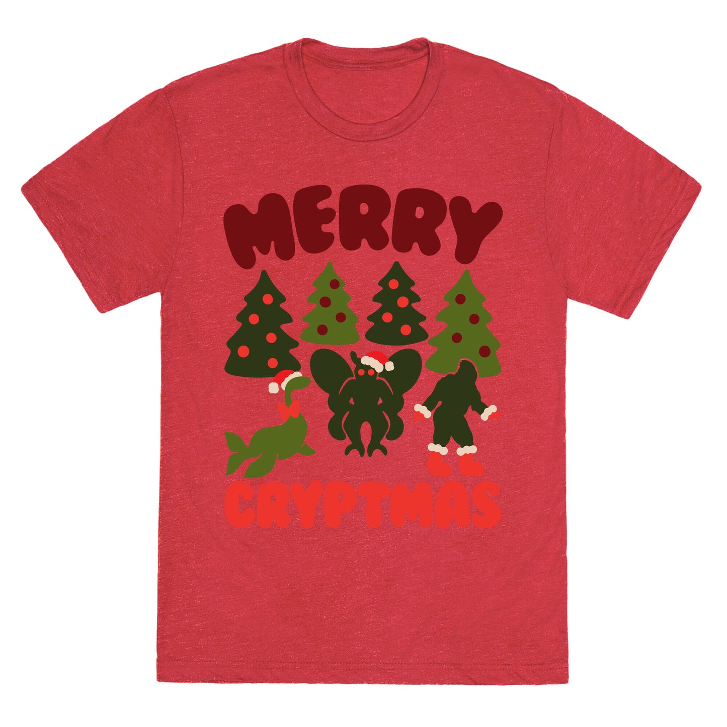 Merry Cryptmas Unisex Triblend Tee