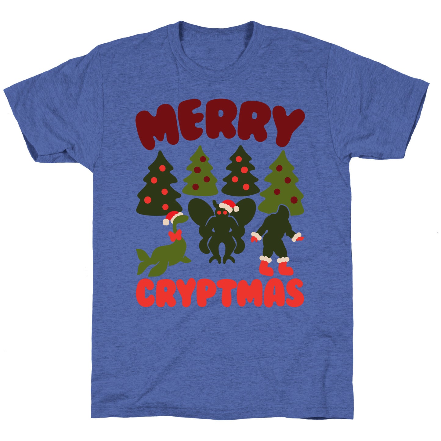 Merry Cryptmas Unisex Triblend Tee
