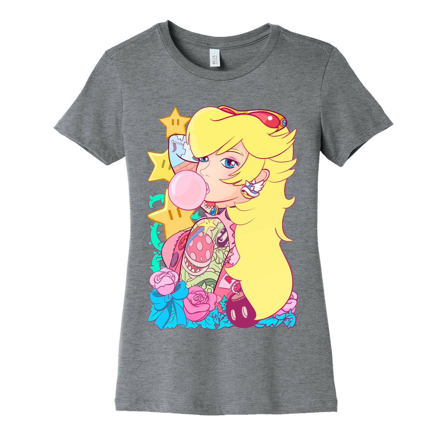 Punk Peach Parody Women's Cotton Tee