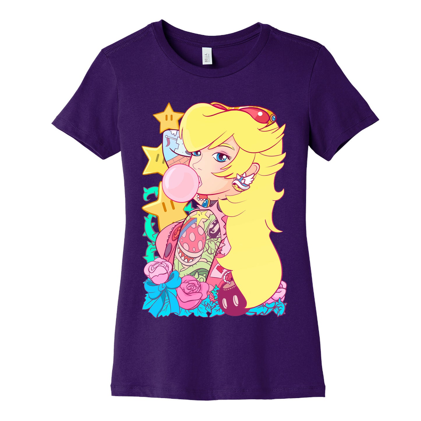 Punk Peach Parody Women's Cotton Tee