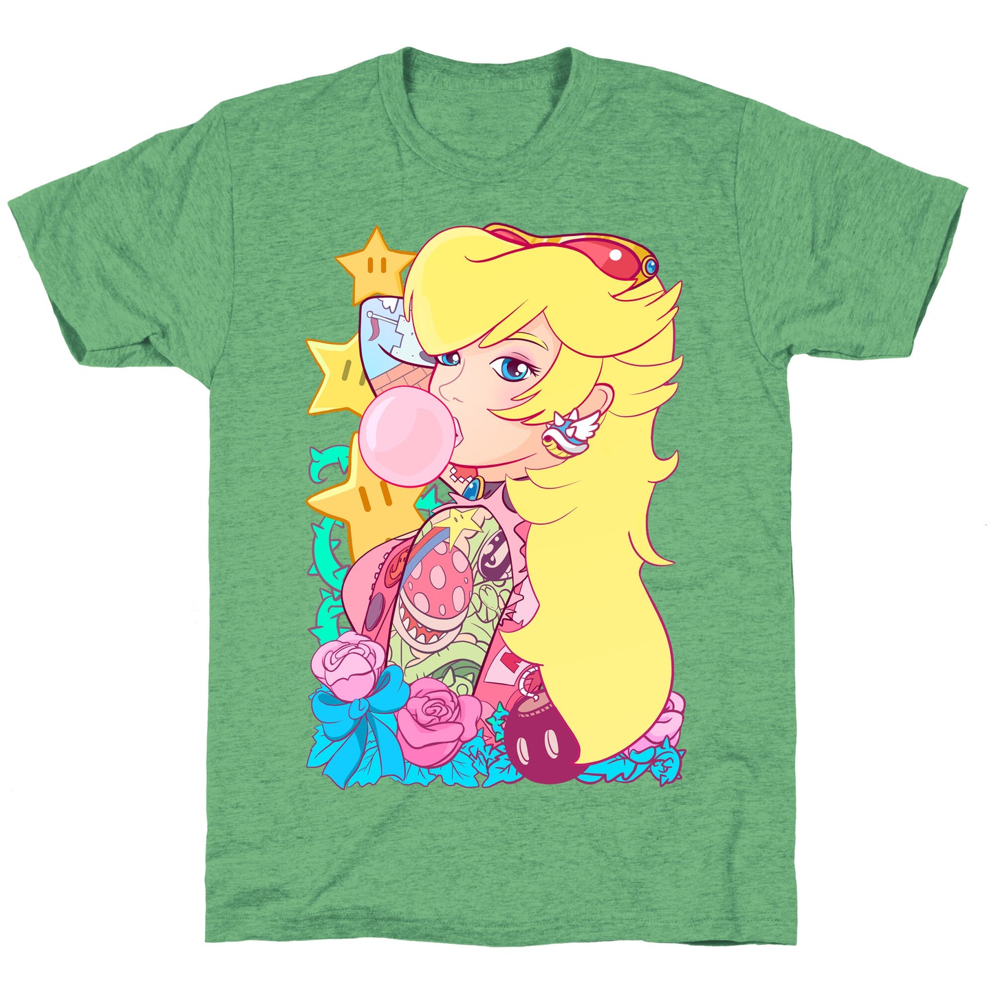 Punk Peach Parody Unisex Triblend Tee