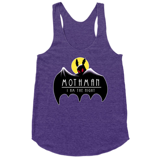 Mothman - I am the Night Racerback Tank
