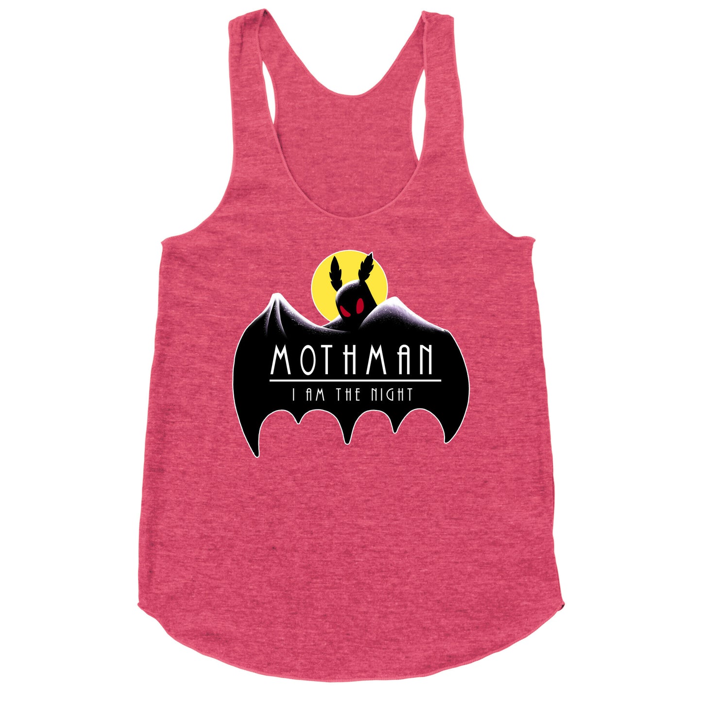 Mothman - I am the Night Racerback Tank