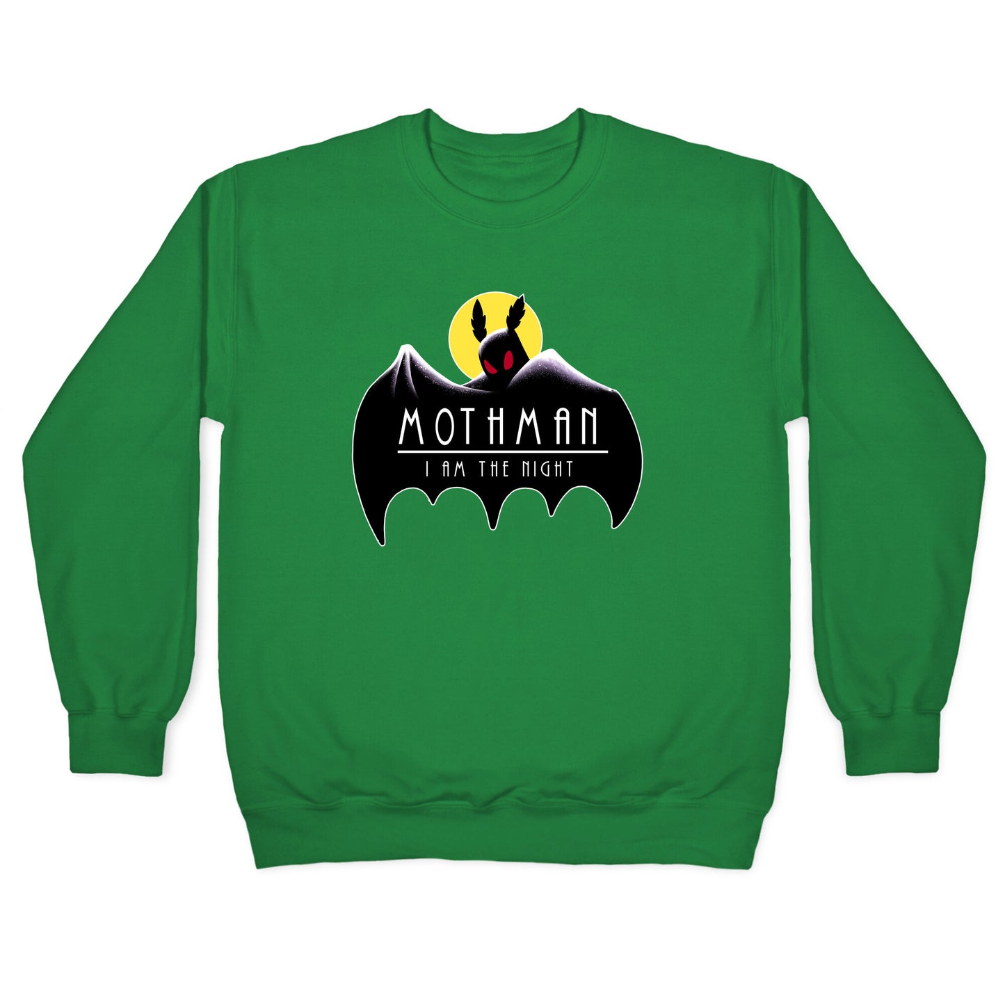 Mothman - I am the Night Crewneck Sweatshirt