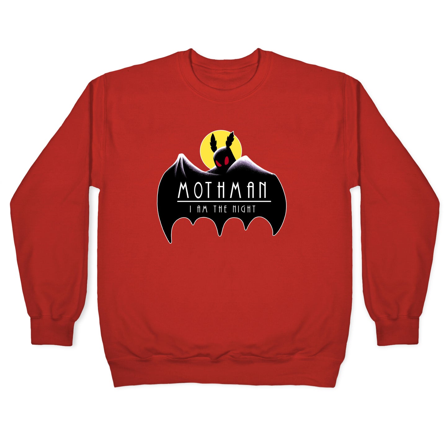 Mothman - I am the Night Crewneck Sweatshirt