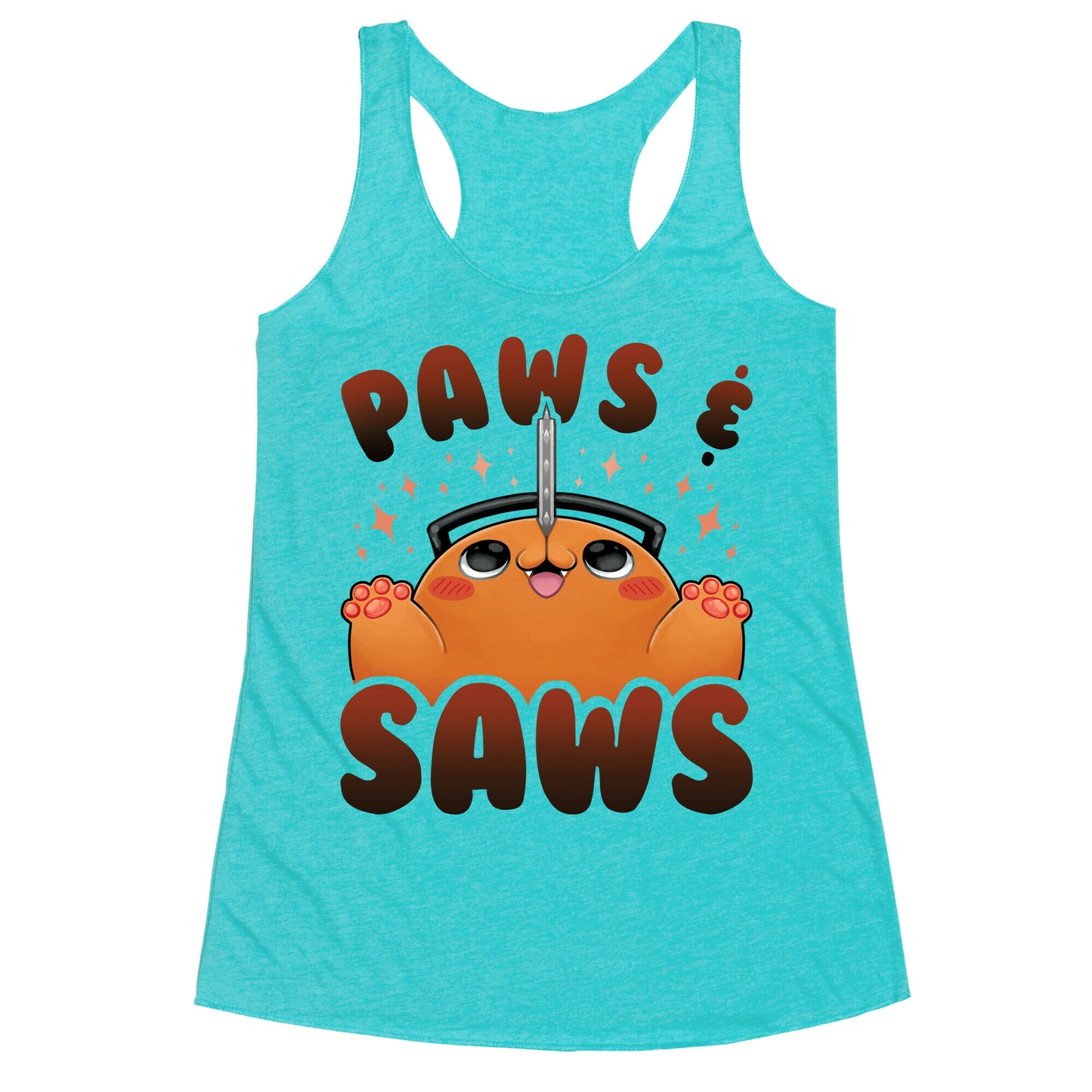 Paws & Saws Racerback Tank