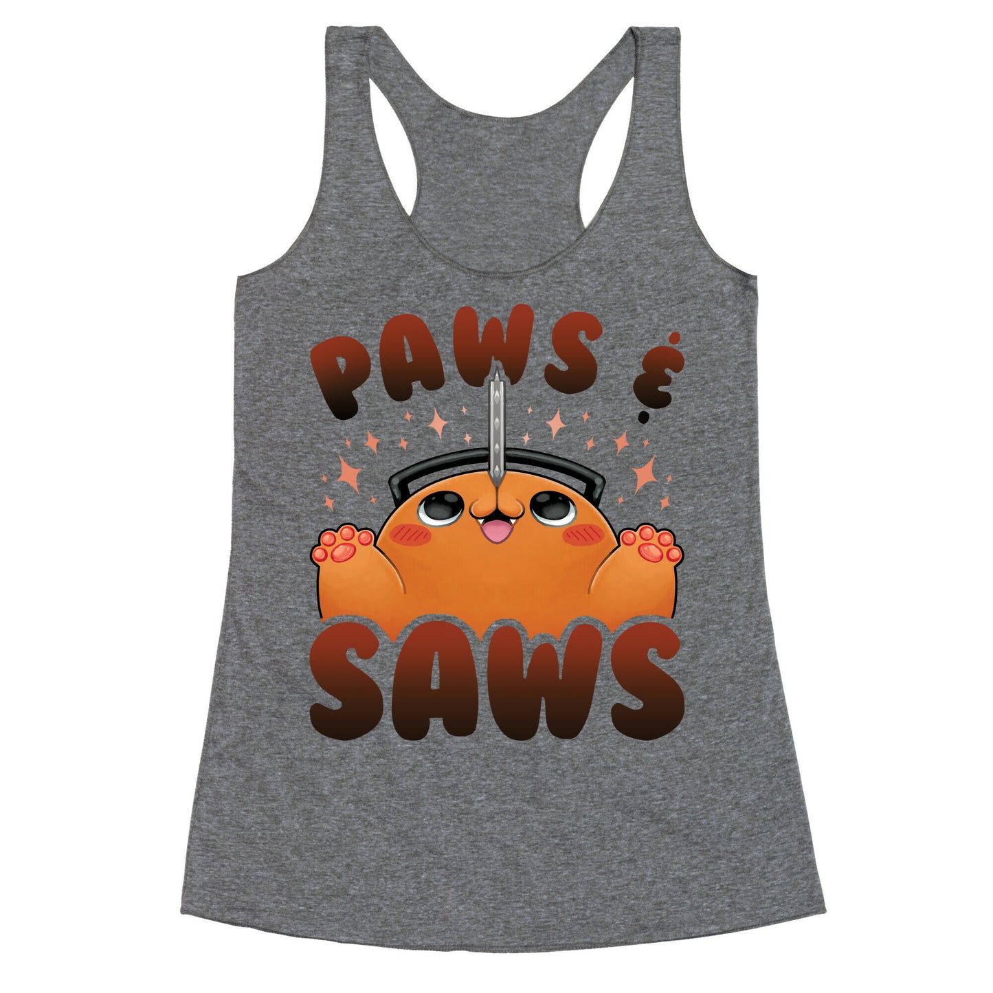 Paws & Saws Racerback Tank