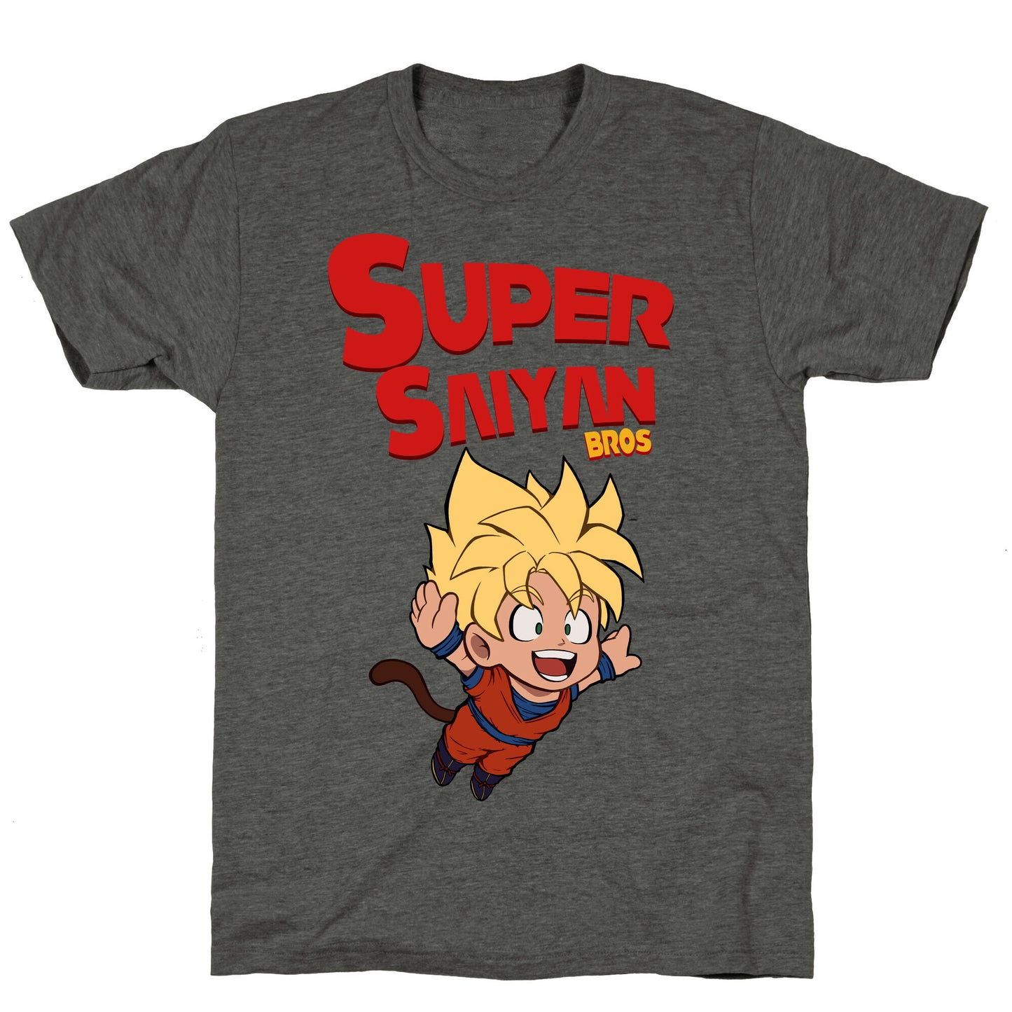 Super Saiyan Bros Unisex Triblend Tee