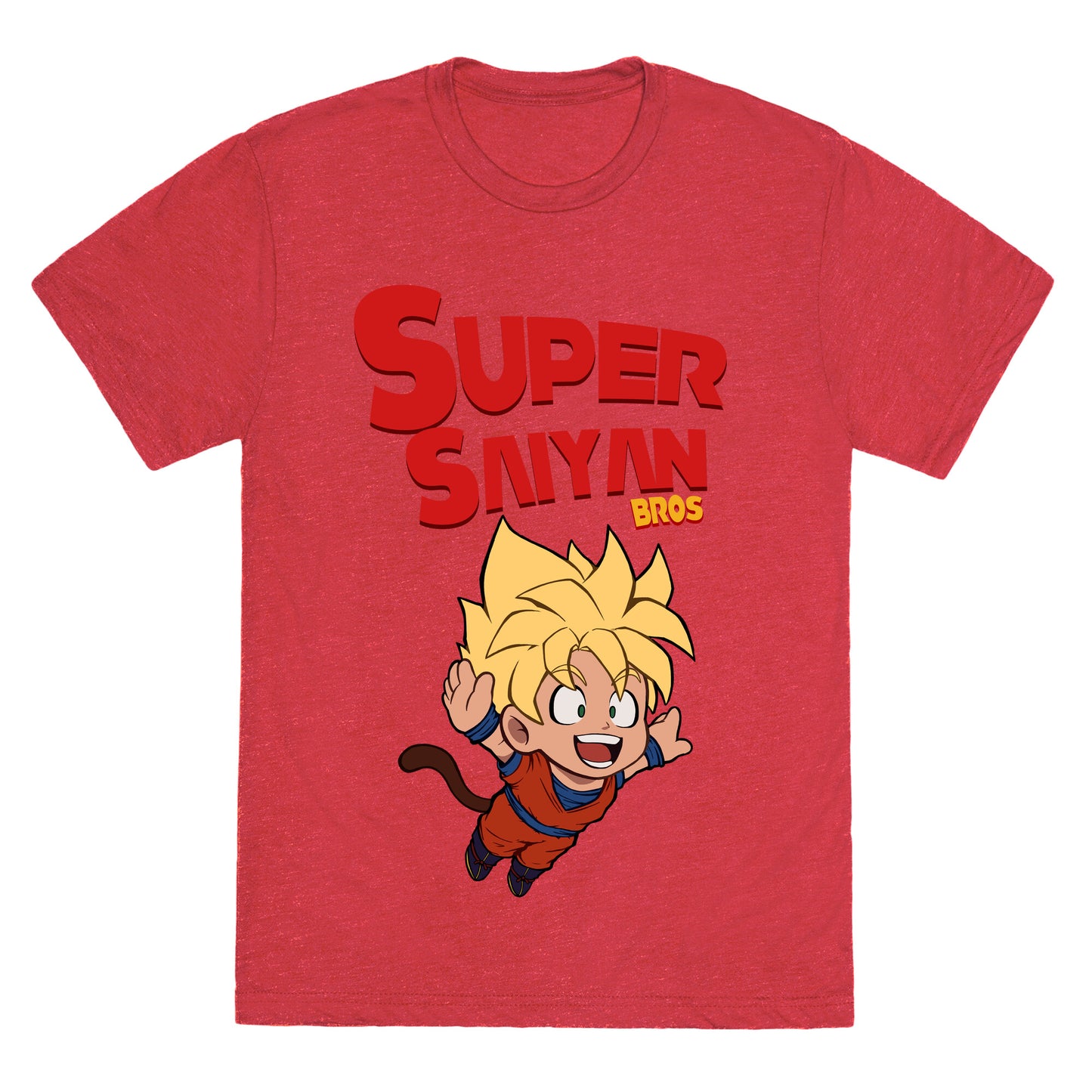 Super Saiyan Bros Unisex Triblend Tee