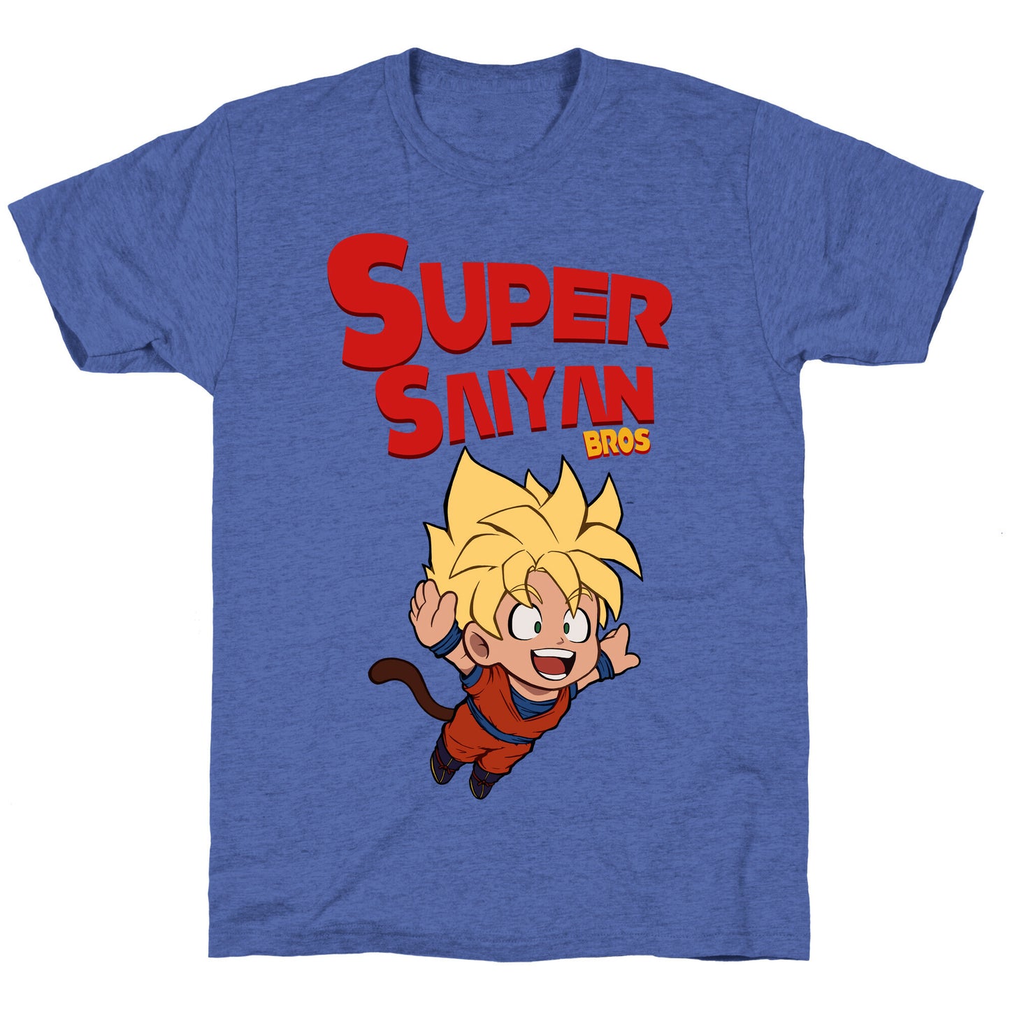 Super Saiyan Bros Unisex Triblend Tee
