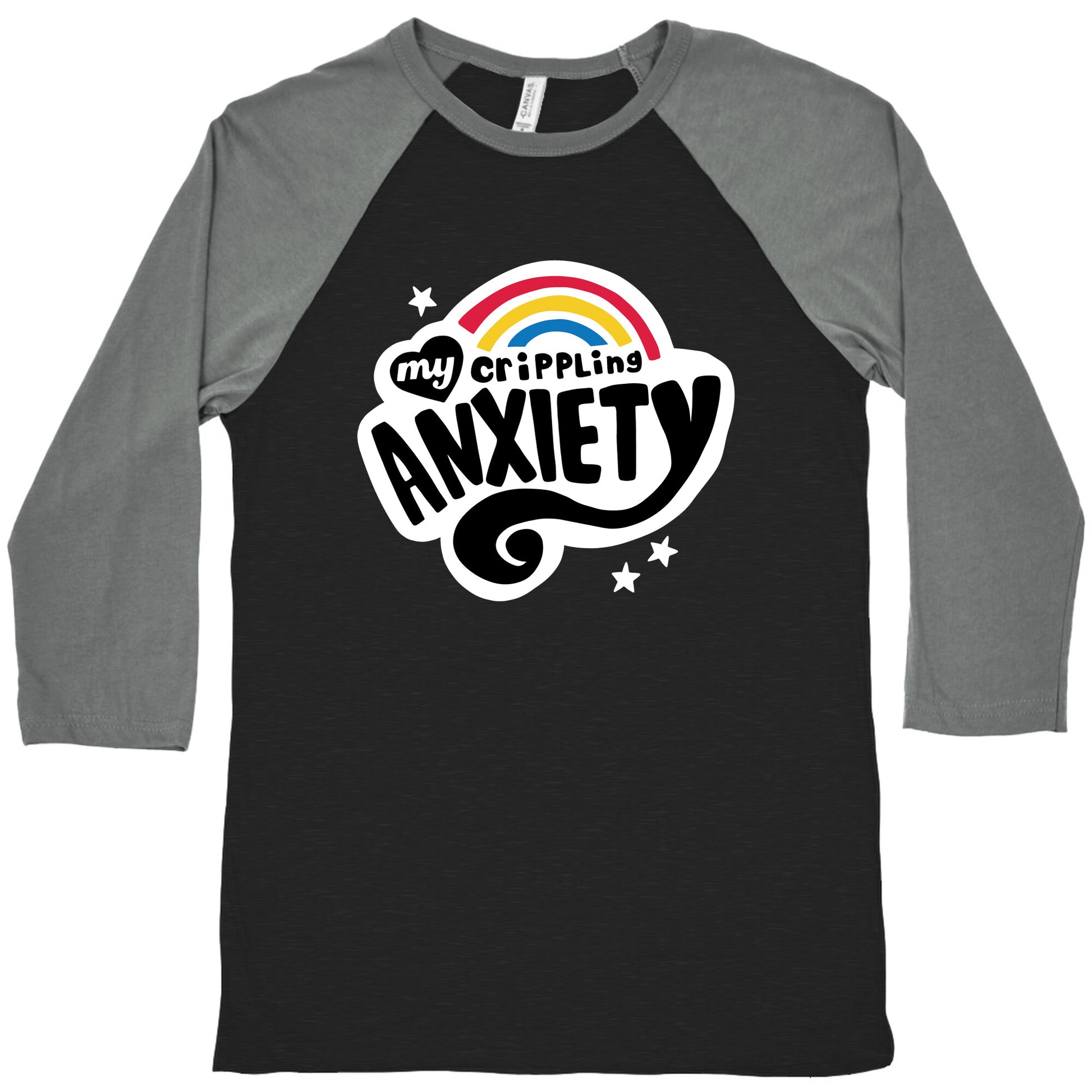 My Crippling Anxiety Baseball Tee