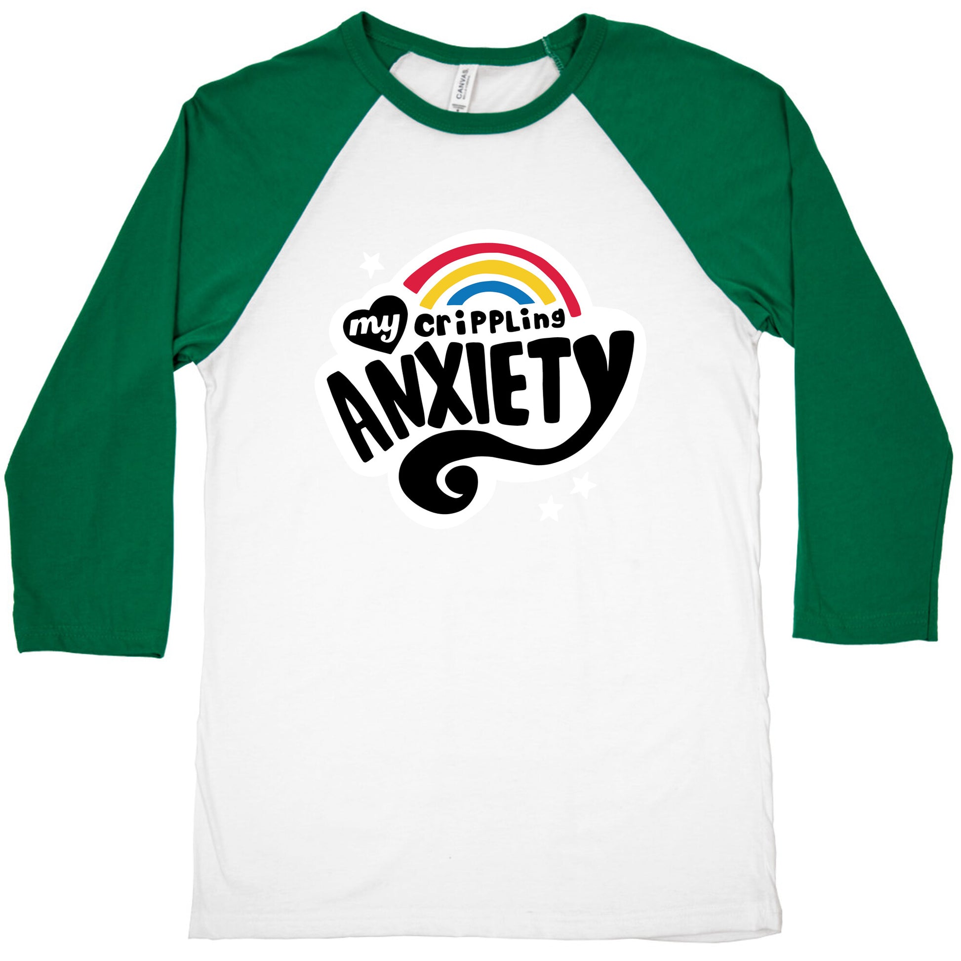 My Crippling Anxiety Baseball Tee